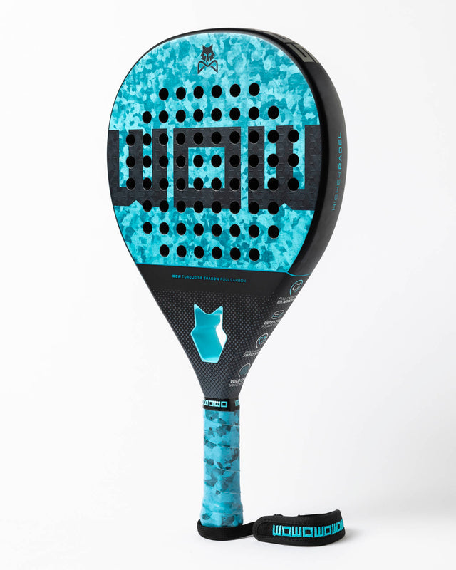 Pala de pádel WOW Midnight Touch - Full Carbon 3K – WOLF ON WINGS