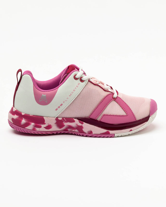 Zapatillas de pádel Fly Master rosa para mujer
