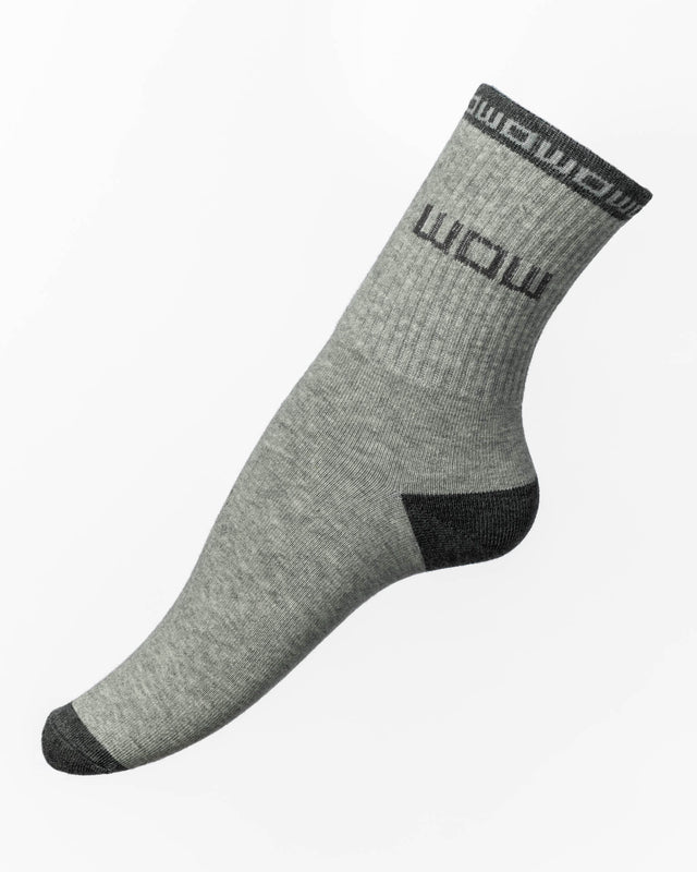 Calcetines gris WOW Claw para hombre