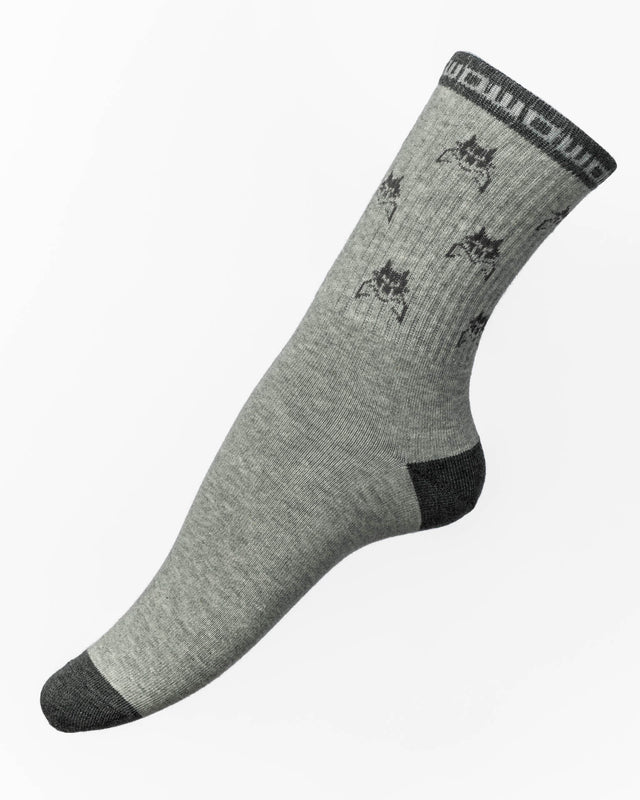 Calcetines gris WOW Wolf Claw para hombre