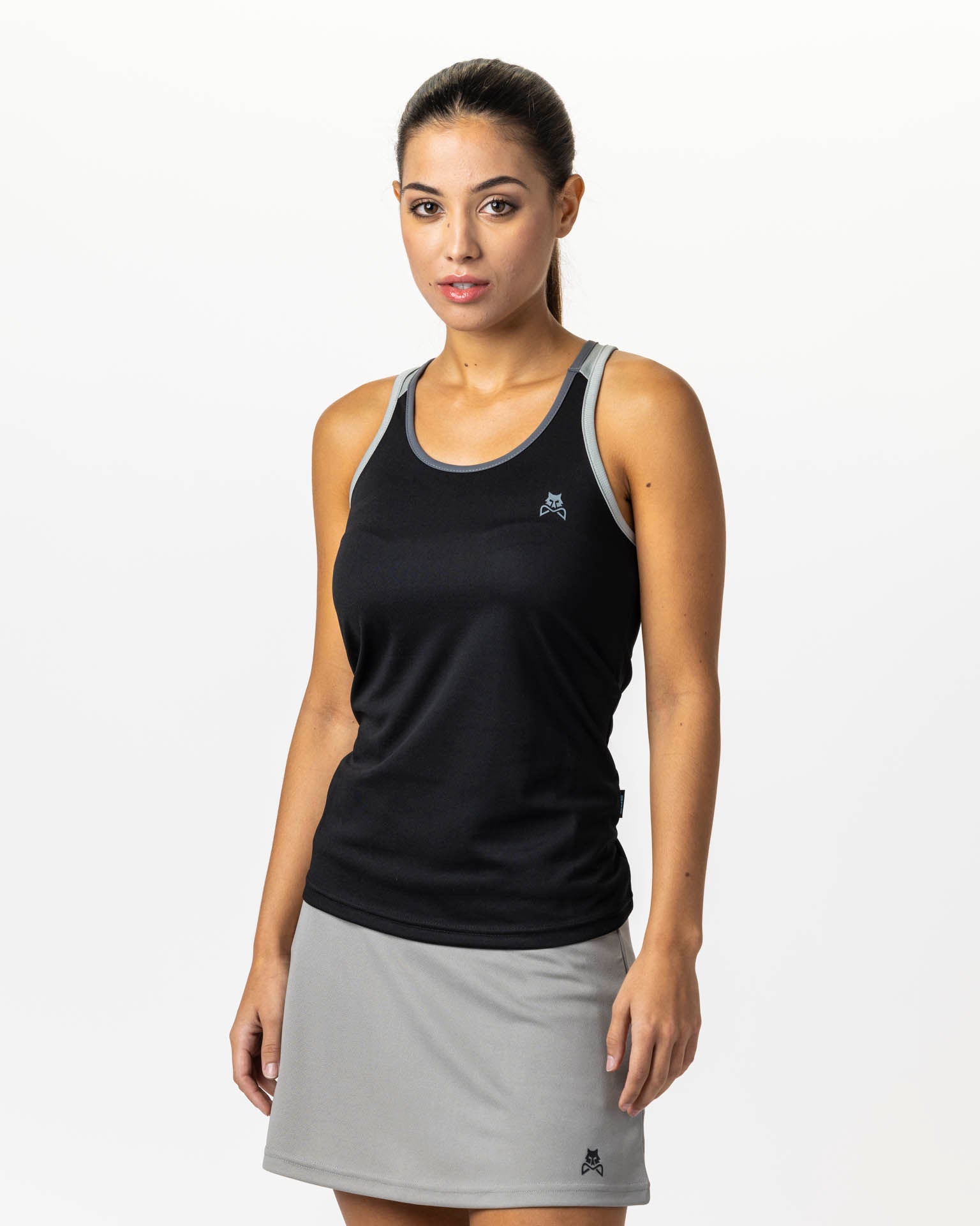 Camiseta de tirantes online negra mujer